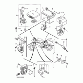 Схема вузла: Електроустаткування 2 Yamaha YZF-R6/ YZF600 R6 RaceBase