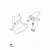 Схема вузла: Сидіння Yamaha YZF-R1 R1