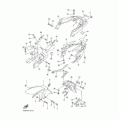 Схема вузла: Крило Yamaha FZ6 FZ6 FAZER S2