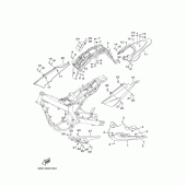 Схема вузла: Rear body Yamaha XT125