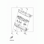 Схема узла: Панель приборов Yamaha YP400