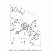 Схема узла: Карбюратор Yamaha XV250 Virago