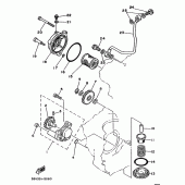 Схема узла: Масляный насос Yamaha XT350 XT350