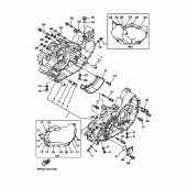 Схема вузла: Картер двигуна Yamaha XV1700 Road Star Warrior