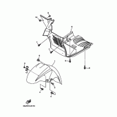 Схема узла: Крыло Yamaha YP250 Majesty