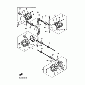 Схема вузла: Поворотники Yamaha XV250 V-Star