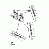 Схема узла: Клапан Yamaha TDM900