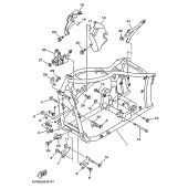 Схема вузла: Рама Yamaha XVS650 Drag Star Classic