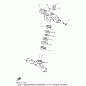 Схема вузла: Рульовий механізм Yamaha YZF600R Thundercat