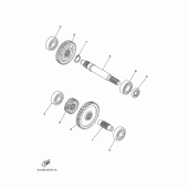 Схема вузла: Трансмісія Yamaha XP500 T-MAX