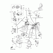 Схема вузла: Електроустаткування 2 Yamaha FZ6 FZ6 (Naked)