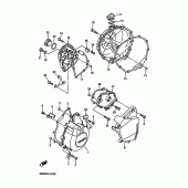 Схема вузла: Кришки картера 1 Yamaha YZF-R6/YZF600 R6