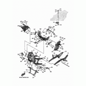 Схема вузла: Рама Yamaha XP530 T-MAX DX