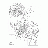 Схема узла: Картер двигателя Yamaha WR450F