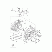 Схема вузла: Картер двигуна Yamaha TTR90 TT-R90