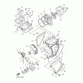 Схема вузла: Впускна система Yamaha WR250 WR250F