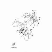 Схема узла: Крыло Yamaha YP400