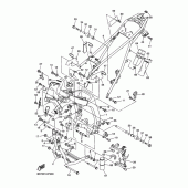 Схема вузла: Рама Yamaha WR250 WR250X