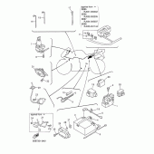 Схема вузла: Електроустаткування 2 Yamaha YZF-R6/ YZF600 R6