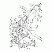 Схема вузла: Рама Yamaha WR250 WR250R