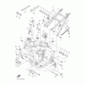 Схема вузла: Рама Yamaha YZ450F YZ450F