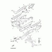Схема узла: Подножки и Подставка Yamaha YP250 X-MAX