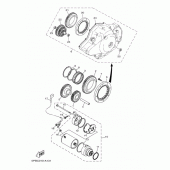 Схема вузла: Привід стартера Yamaha XVS1100 Drag Star