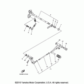 Схема вузла: Вал перемикання Yamaha YZF-R3