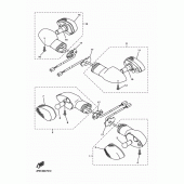 Схема вузла: Поворотники Yamaha XJR1300