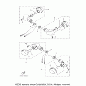 Схема вузла: Поворотники Yamaha FJ09 FJ-09