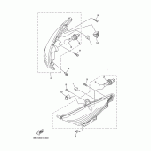 Схема узла: Поворотники Yamaha XP500 T-MAX