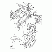 Схема вузла: Крило Yamaha FZS600 FAZER