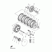 Схема вузла: Зчеплення Yamaha XVS250 Drag Star