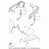 Схема узла: Trunsignal Yamaha XVZ1300 Venture Royale