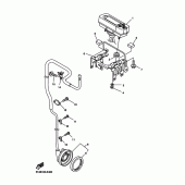 Схема узла: Панель приборов Yamaha WR450F