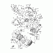 Схема вузла: Головка циліндра Yamaha XVS250 Drag Star