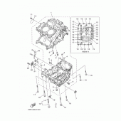 Схема вузла: Картер двигуна Yamaha MT07/MTT690 MT-07