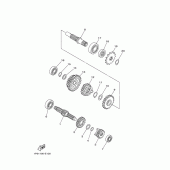 Схема вузла: Трансмісія Yamaha TTR50 TT-R50