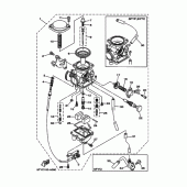 Схема узла: Карбюратор Yamaha TW200