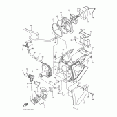 Схема вузла: Впускна система Yamaha WR450F