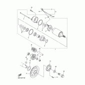 Схема узла: Привод стартера Yamaha XVS1300 Midnight Star