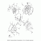 Схема вузла: Кришки картера 1 Yamaha FZ6 FZ6R