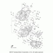 Схема вузла: Картер двигуна Yamaha YZ450F YZ450FX