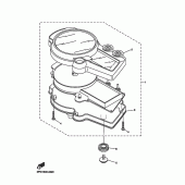 Схема вузла: Панель приладів Yamaha YZF-R1 R1S