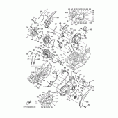 Схема узла: Крышки картера 1 Yamaha MT01 MT-01