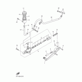 Схема вузла: Головний циліндр Yamaha YZF-R1 R1