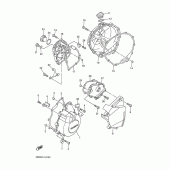 Схема вузла: Кришки картера 1 Yamaha YZF-R6/YZF600 R6