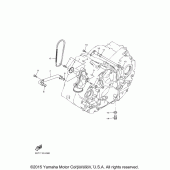 Схема узла: Масляный насос Yamaha XVS950 V-Star