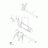Схема вузла: Вал перемикання Yamaha XJ6 Diversion F (ABS)