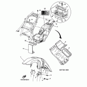 Схема узла: Крыло Yamaha XT660 XT660Z Tenere